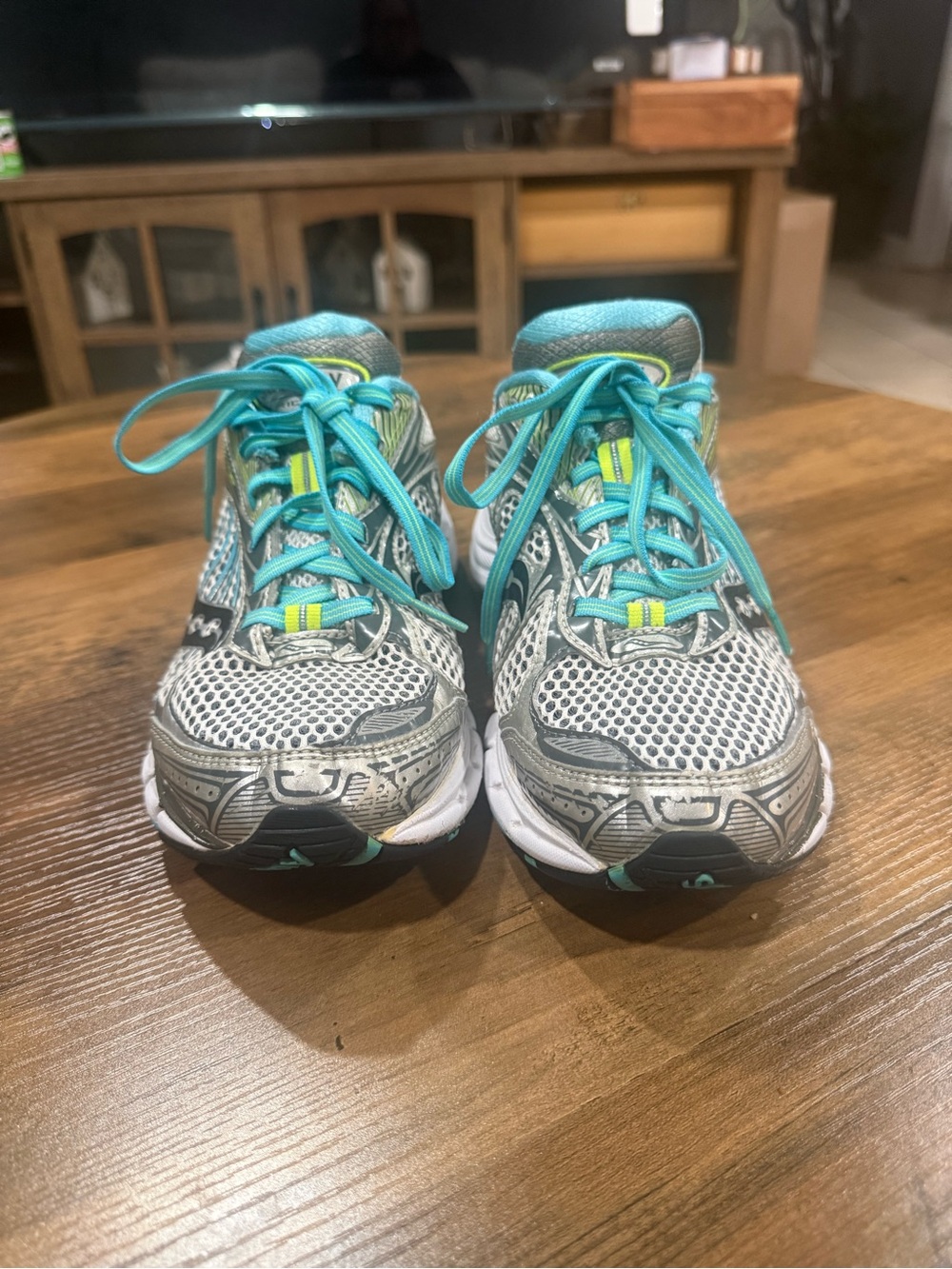 Saucony Women’s Running Shoes - Teal and Gray